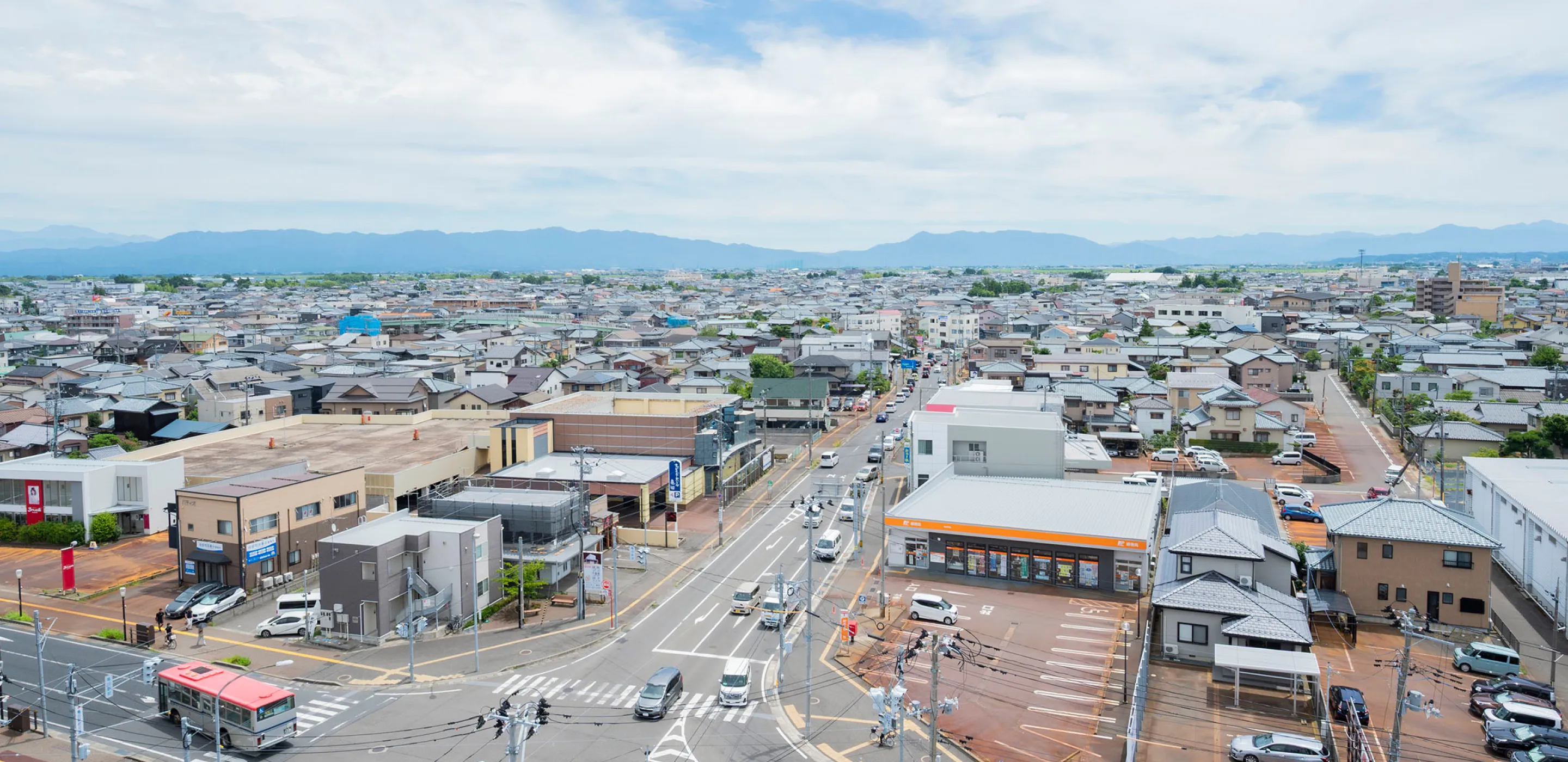 はばたき信用組合からの風景
