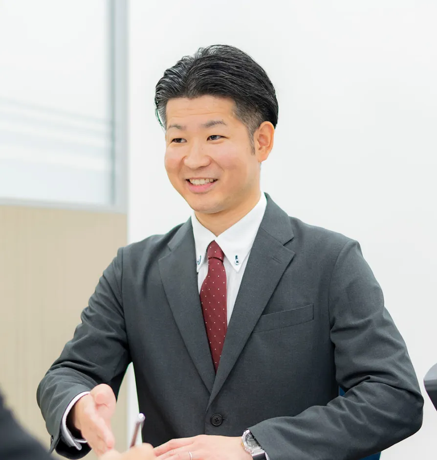 職員の働いている姿