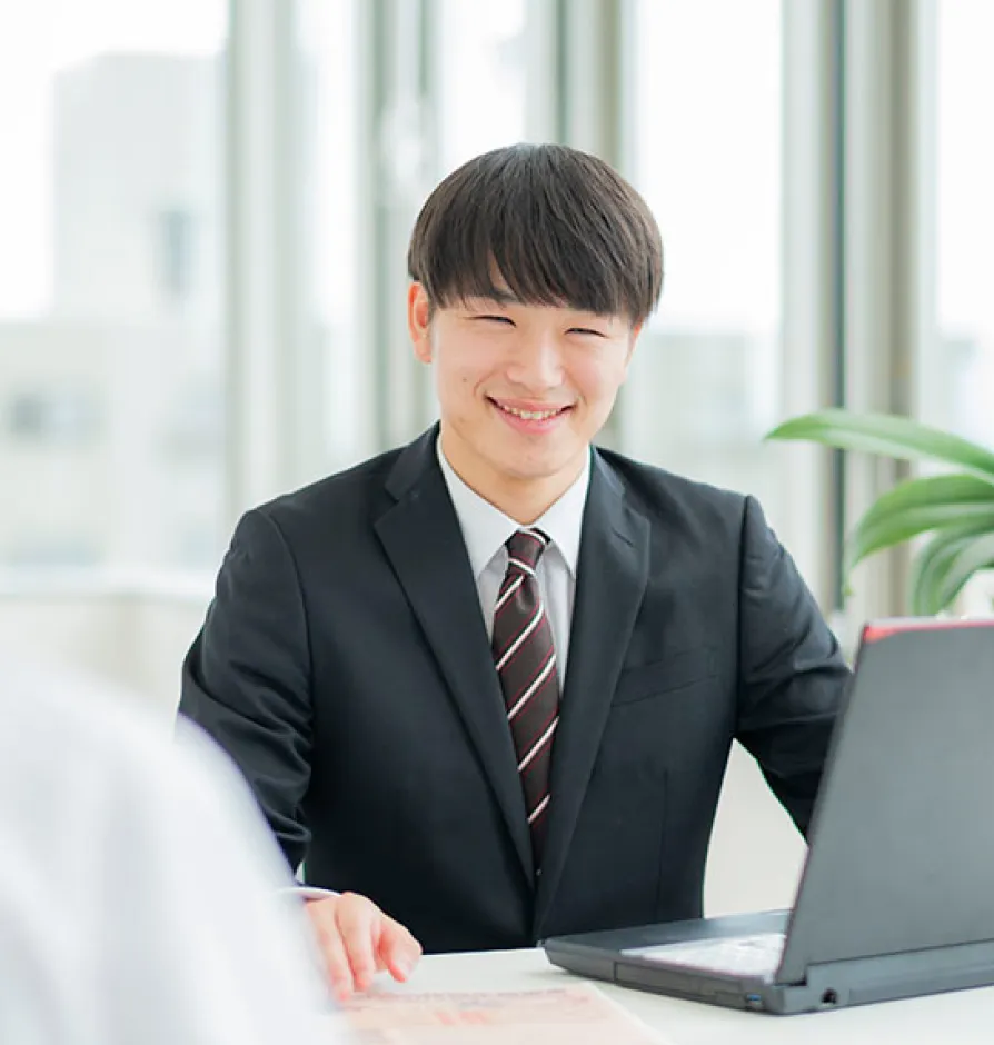 職員の働いている姿